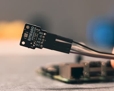 IoT temperature sensor device